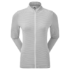 FootJoy Full-Zip Lightweight Tonal Stripe Midlayer