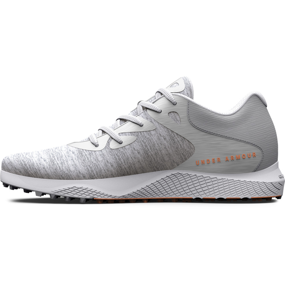 Under Armour Charged Breathe 2 Knit Spikeless Women's Halo Gray/White ...