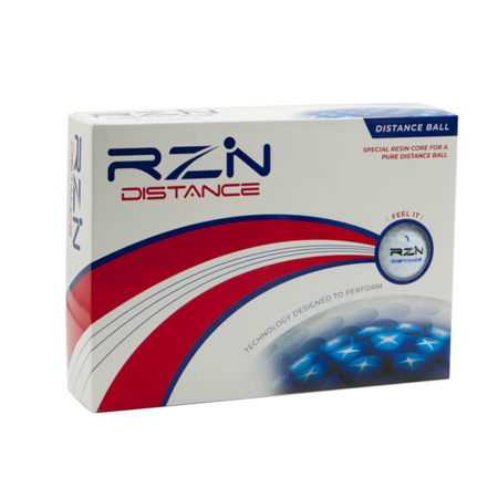 RZN Distance 3-Piece Golf Balls