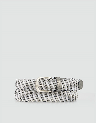 Alberto Gurtel Metal Braided Belt