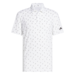 Adidas Ultimate365 Printed Mesh Polo Shirt